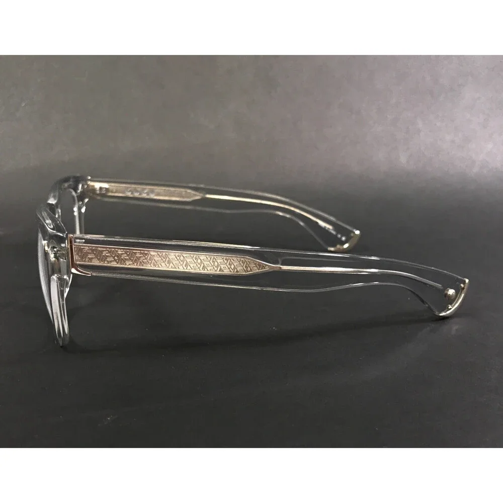 GLCO x Officine Générale Eyeglasses Frames LLG 4837 Transparent Grey 50-20-148